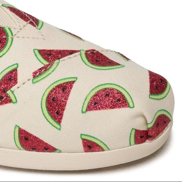 TOMS Sparkling Watermelon Slip On Alpargatas Size US 10 / Euro 42, Pre-owned - Picture 6 of 16
